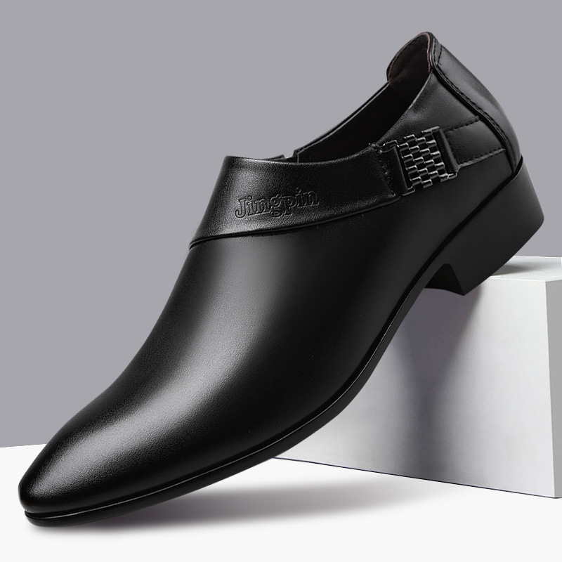 Leather Work Oxfords - Oxfords รองเท้าหนังผู้ชายหรูหราธุรกิจผู้ชายรองเท้างานแต่งงานรองเท้าทํางาน 2025 ใหม่ผู้ชาย ...