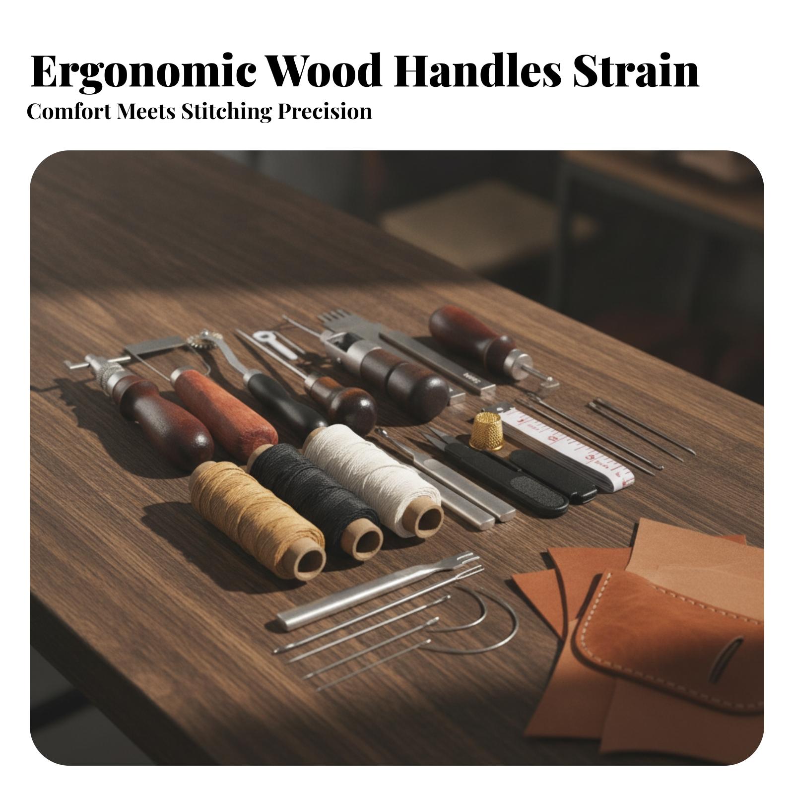 ชุดเครื่องมือเจาะหนังแบบมือโยก - Leatherwork Hobby บทวิจารณ์และราคา