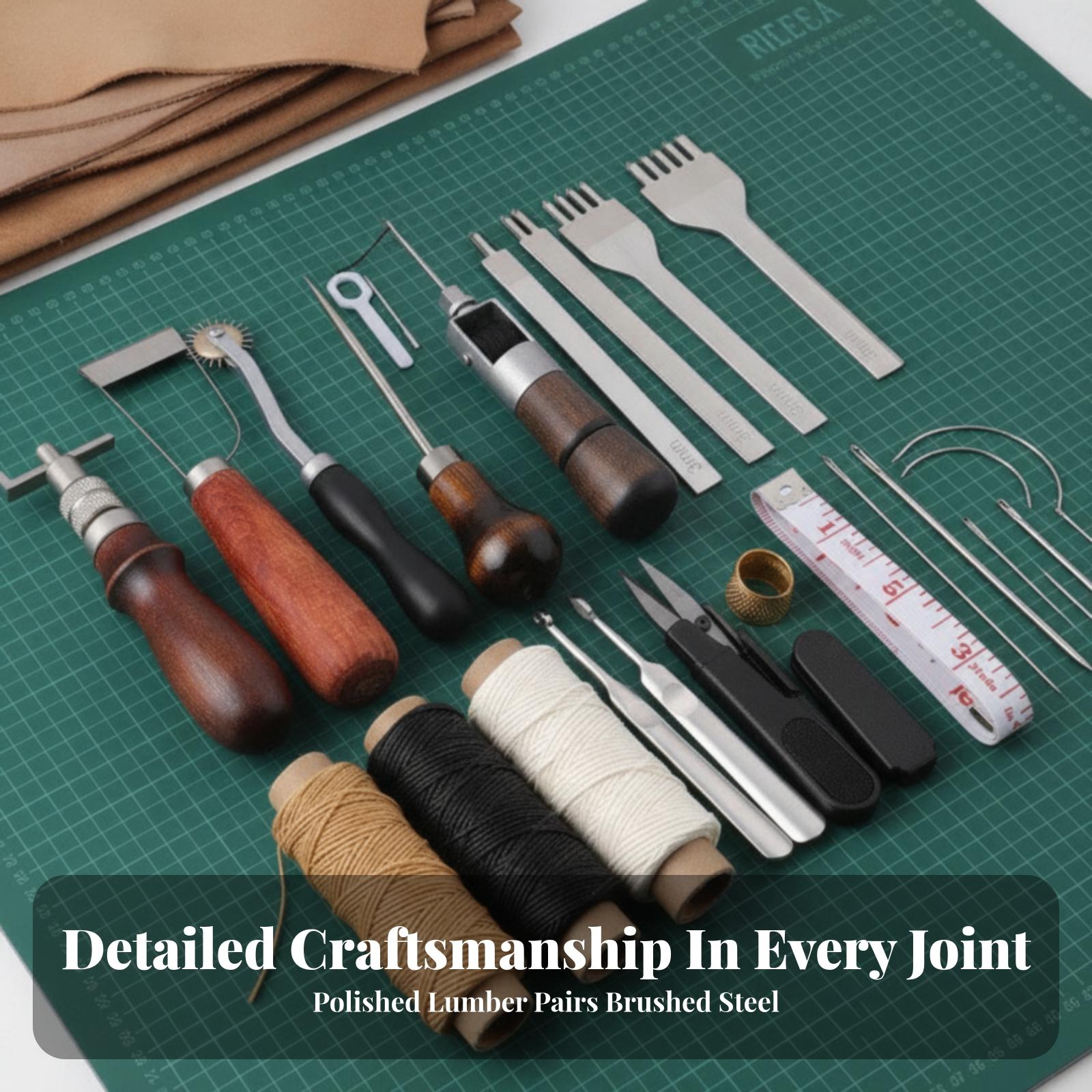 ชุดเครื่องมือเจาะหนังแบบมือโยก - Leatherwork Hobby บทวิจารณ์และราคา