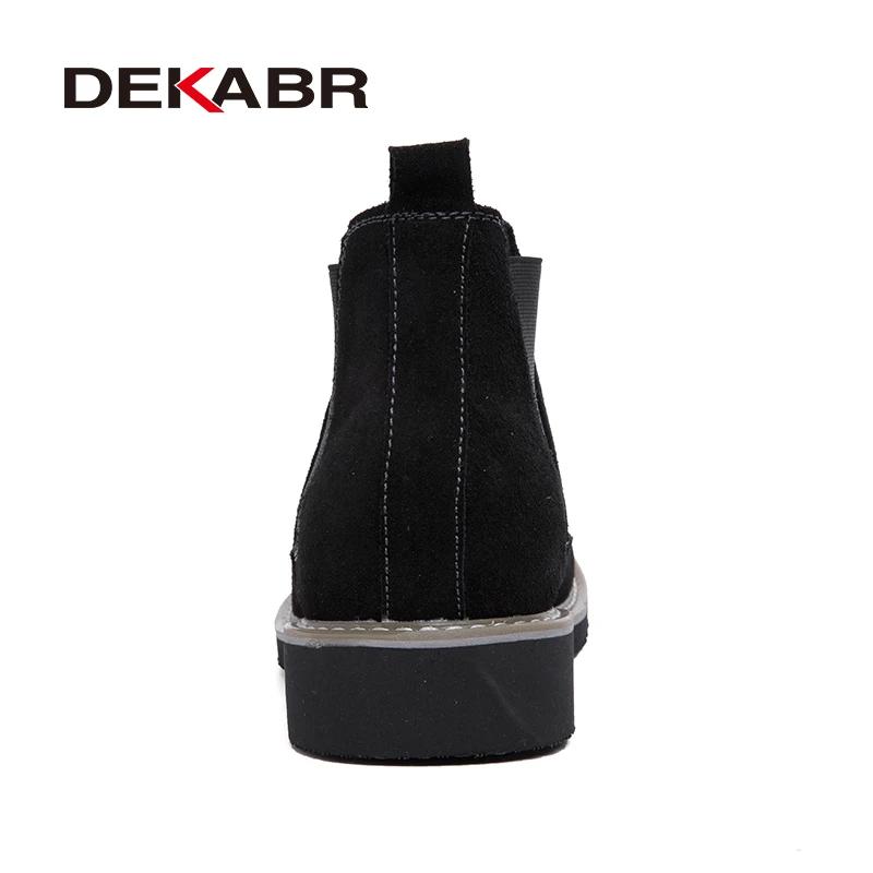 รองเท้าบูทผู้ชาย DEKABR รุ่นให - Leather Work Oxfords บทวิจารณ์และราคา