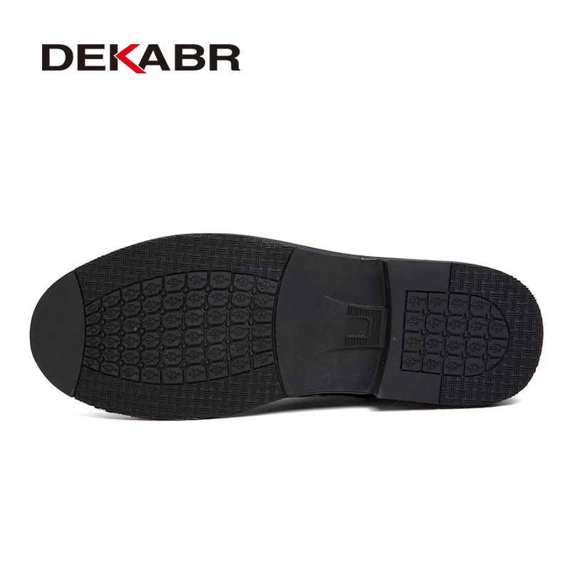 รองเท้าบูทผู้ชาย DEKABR รุ่นให - Leather Work Oxfords บทวิจารณ์และราคา