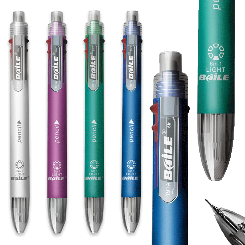 6 In 1 MultiColor ปากกาปากกาลู - Staedtler Pencil Lumocolor บทวิจารณ์และราคา