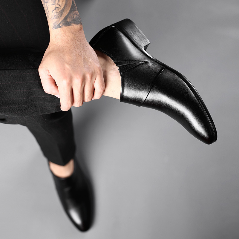รองเท้าหนังอ็อกซ์ฟอร์ดสำหรับผู - Leather Work Oxfords บทวิจารณ์และราคา