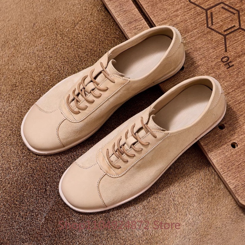 รองเท้าดีไซเนอร์ผู้ชายหนังแท้แ - Leather Work Oxfords บทวิจารณ์และราคา