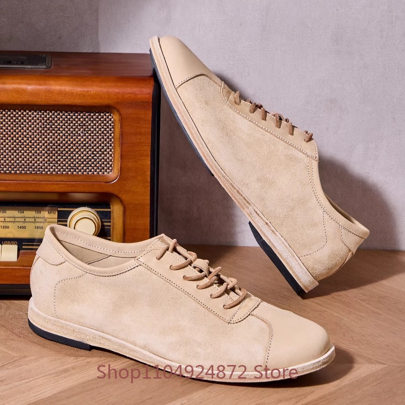 รองเท้าดีไซเนอร์ผู้ชายหนังแท้แ - Leather Work Oxfords บทวิจารณ์และราคา