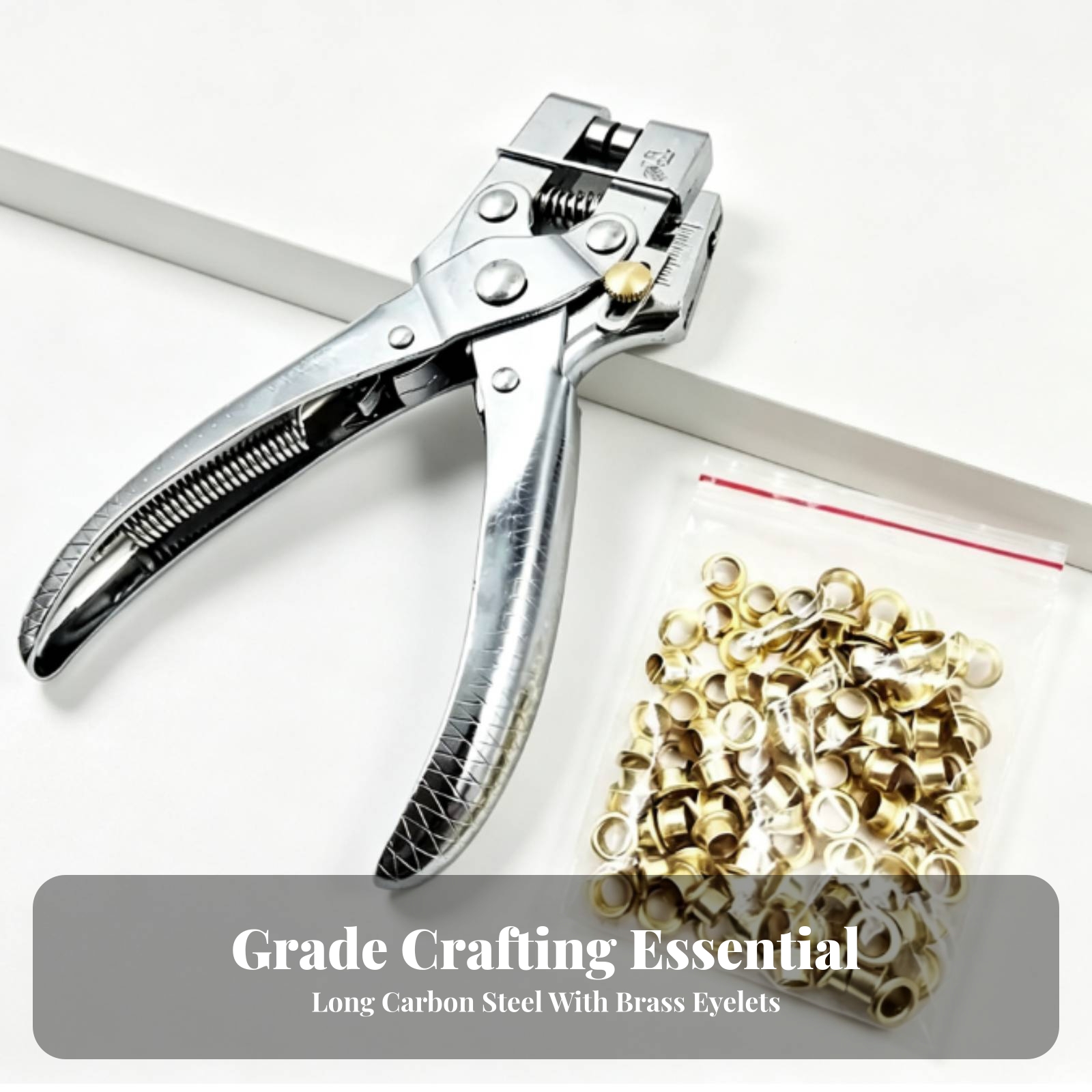 คีมเจาะรูตาไก่แบบมือถือ เครื่อ - Leatherwork Hole Punch บทวิจารณ์และราคา