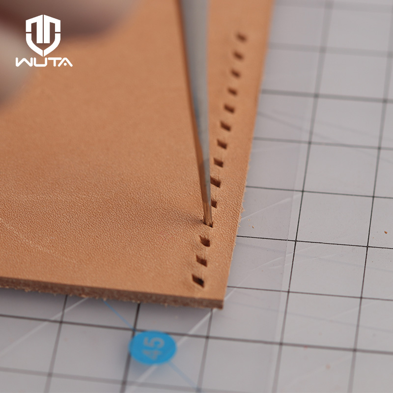 WUTA 2ชิ้นมือเย็บ Awl เครื่องม - Leatherwork Hole Punch บทวิจารณ์และราคา