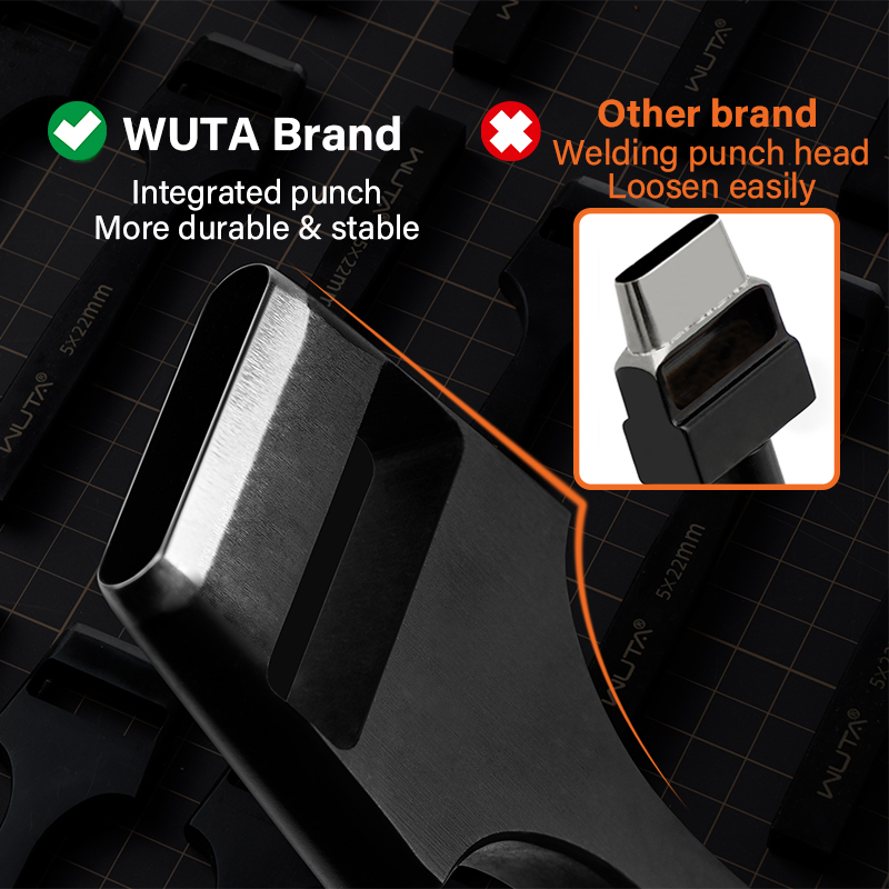 WUTA ชุดเจาะรูกลมแบน 2-7 ชิ้นส - Leatherwork Hole Punch บทวิจารณ์และราคา
