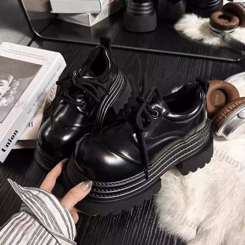 ผู้หญิงRetro Loafers 2025 ฤดูใ - Leather Work Oxfords บทวิจารณ์และราคา
