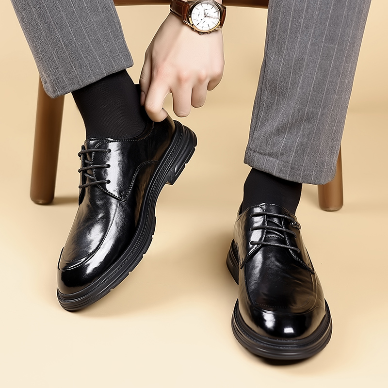รองเท้าหนังอ็อกซ์ฟอร์ดสไตล์ลำล - Leather Work Oxfords บทวิจารณ์และราคา