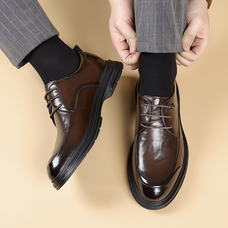 รองเท้าหนังอ็อกซ์ฟอร์ดสไตล์ลำล - Leather Work Oxfords บทวิจารณ์และราคา