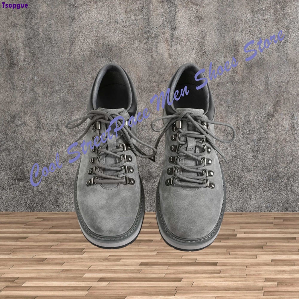 รองเท้าทำงานสไตล์อเมริกันเรโทร - Leather Work Oxfords บทวิจารณ์และราคา