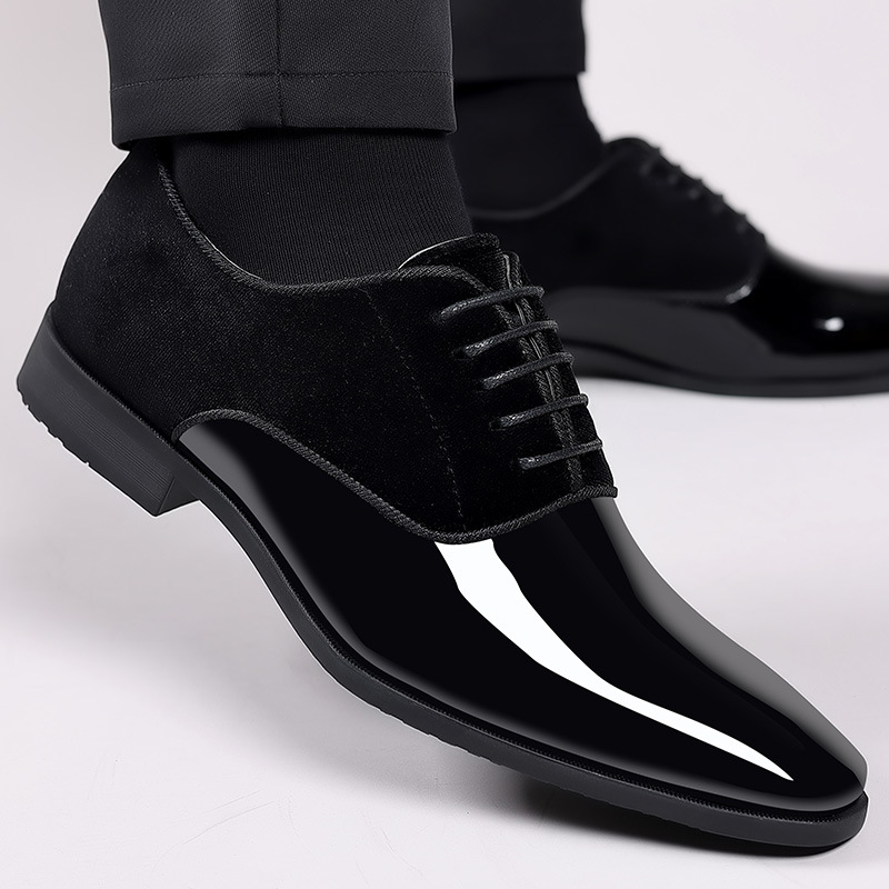 รองเท้าหนังธุรกิจแบบใหม่สำหรับ - Leather Work Oxfords บทวิจารณ์และราคา