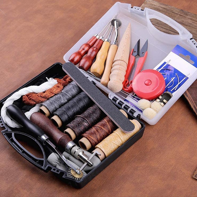 ชุดเครื่องมือเย็บหนังด้วยมือ D - Leatherwork Hole Punch บทวิจารณ์และราคา