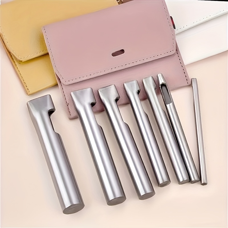 เครื่องเจาะรูหนังรูปวงรี 5 ชิ้ - Leatherwork Hole Punch บทวิจารณ์และราคา
