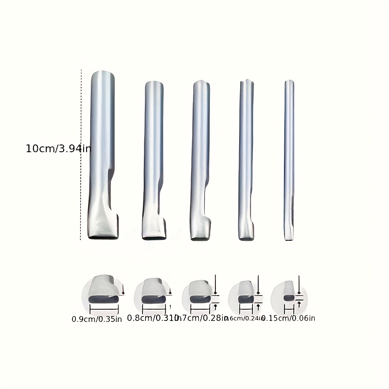 เครื่องเจาะรูหนังรูปวงรี 5 ชิ้ - Leatherwork Hole Punch บทวิจารณ์และราคา