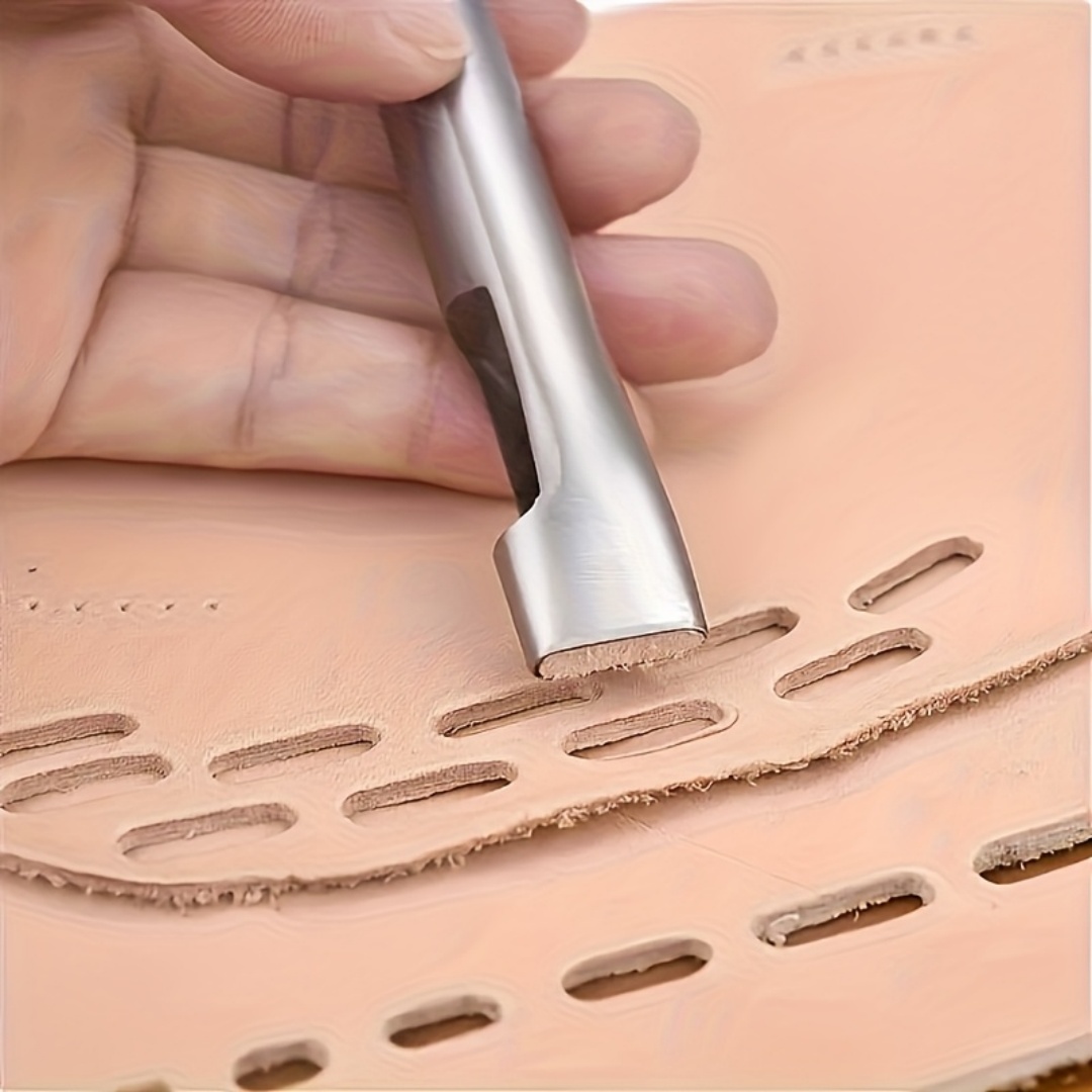 เครื่องเจาะรูหนังรูปวงรี 5 ชิ้ - Leatherwork Hole Punch บทวิจารณ์และราคา