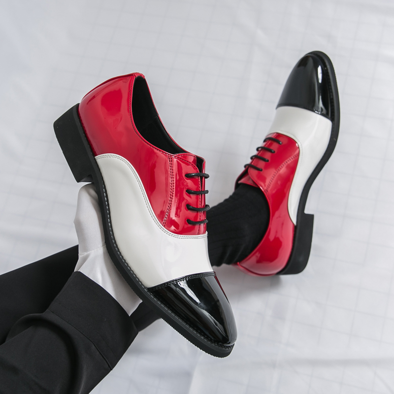 รองเท้าอ็อกซ์ฟอร์ดผู้ชายแบบผูก - Leather Work Oxfords บทวิจารณ์และราคา