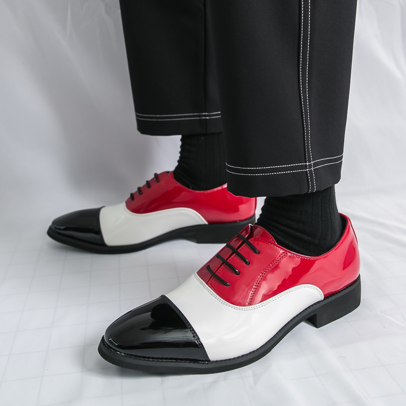รองเท้าอ็อกซ์ฟอร์ดผู้ชายแบบผูก - Leather Work Oxfords บทวิจารณ์และราคา