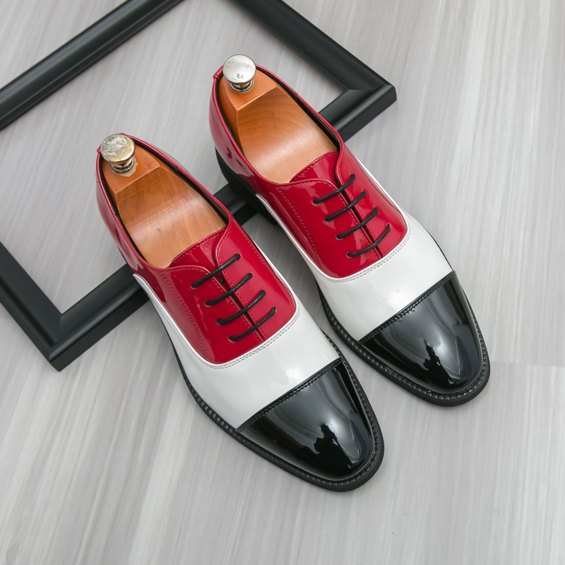 รองเท้าอ็อกซ์ฟอร์ดผู้ชายแบบผูก - Leather Work Oxfords บทวิจารณ์และราคา