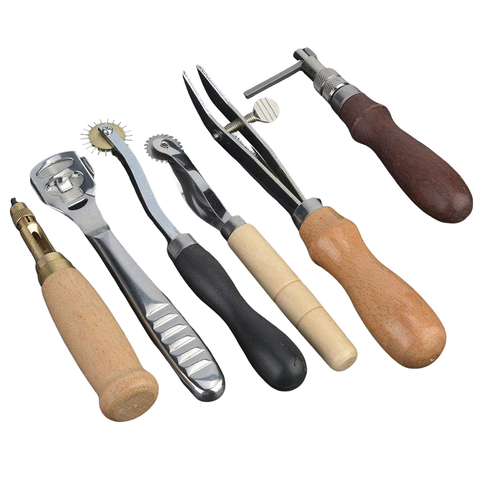 ชุดเครื่องมือหนัง 19 ชิ้น ชุดง - Leatherwork Hole Punch บทวิจารณ์และราคา