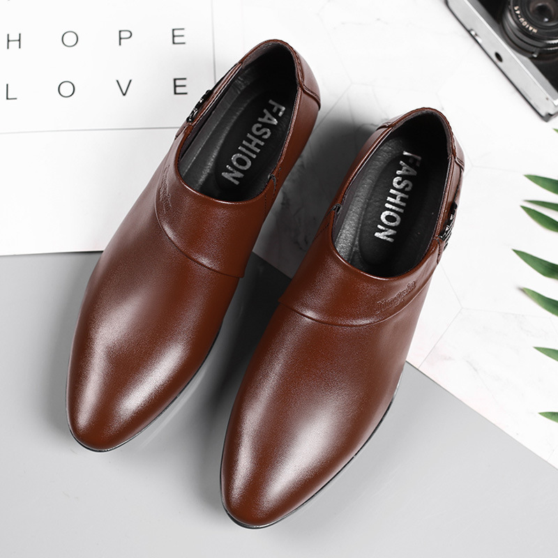 Oxfords รองเท้าหนังผู้ชายหรูหร - Leather Work Oxfords บทวิจารณ์และราคา
